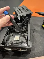reaching hard to reach screws with my flexible screwdriver