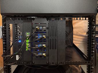 Yo dawg, I heard you like server racks so I made you a 10-inch rack that mounts in a 19-inch rack
